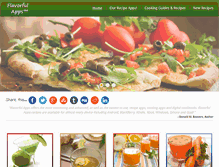 Tablet Screenshot of flavorfulapps.com
